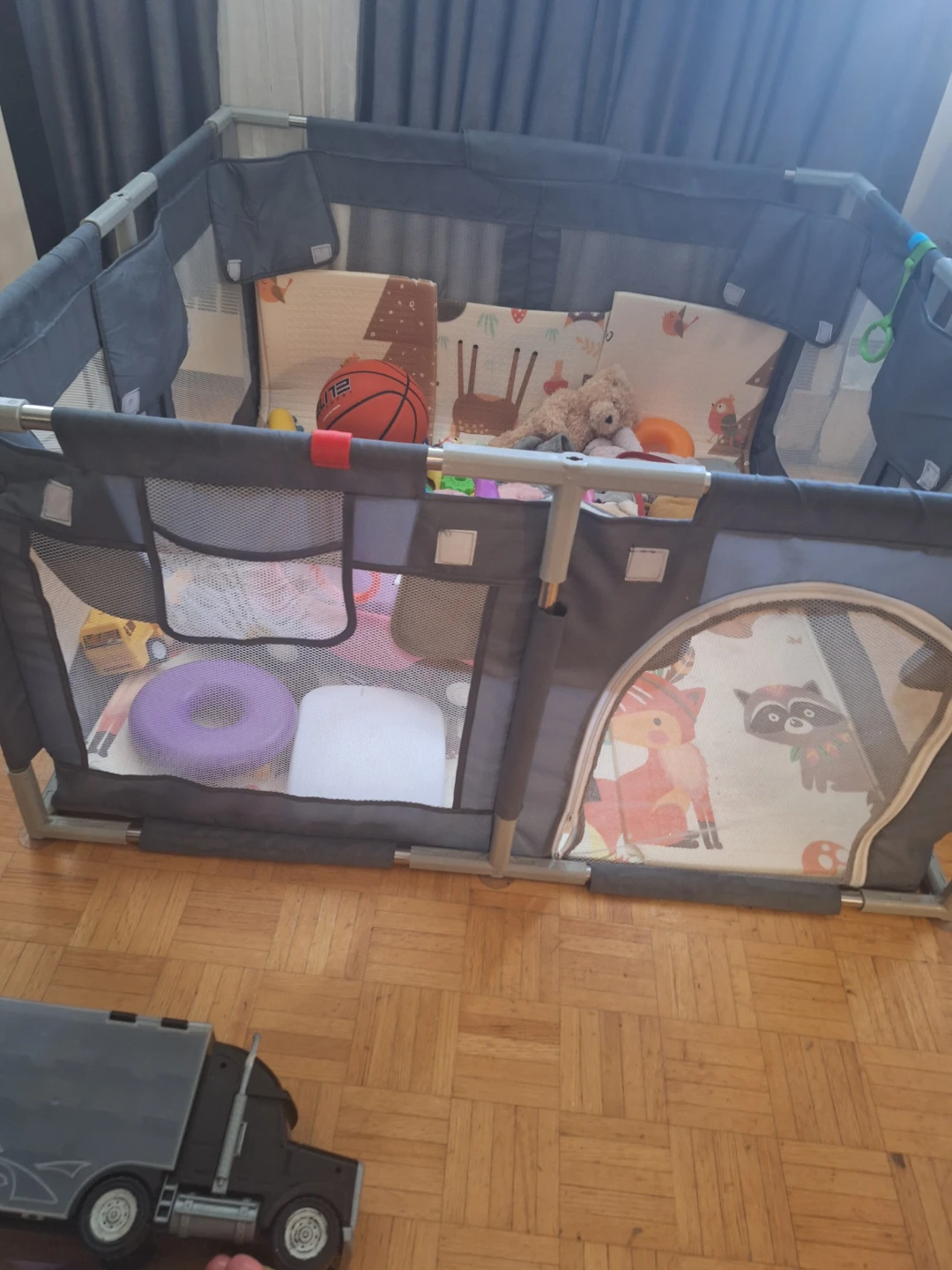 Grey Playpen