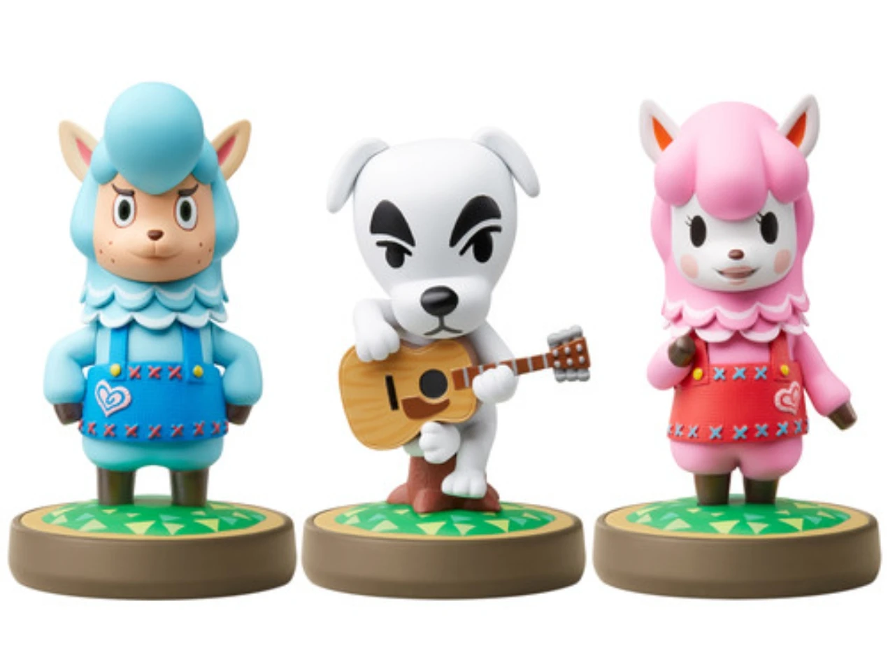 Animal Crossing amiibo Cyrus, K.K. Slider, Reese, 3-Pack (new) - photo 3