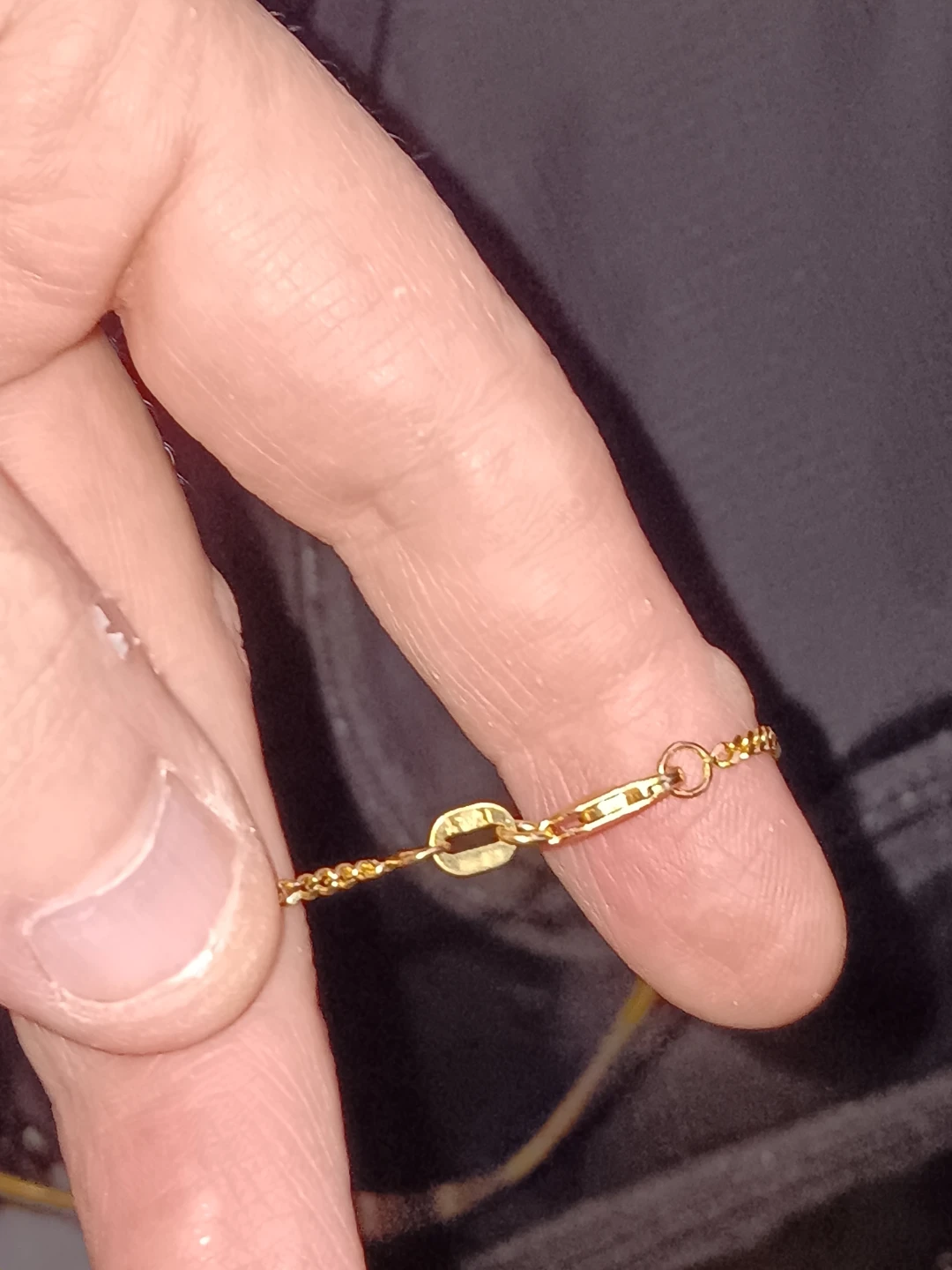 10k Gold Cuban Chain Necklace - 20 Inch, 4.65g - photo 3