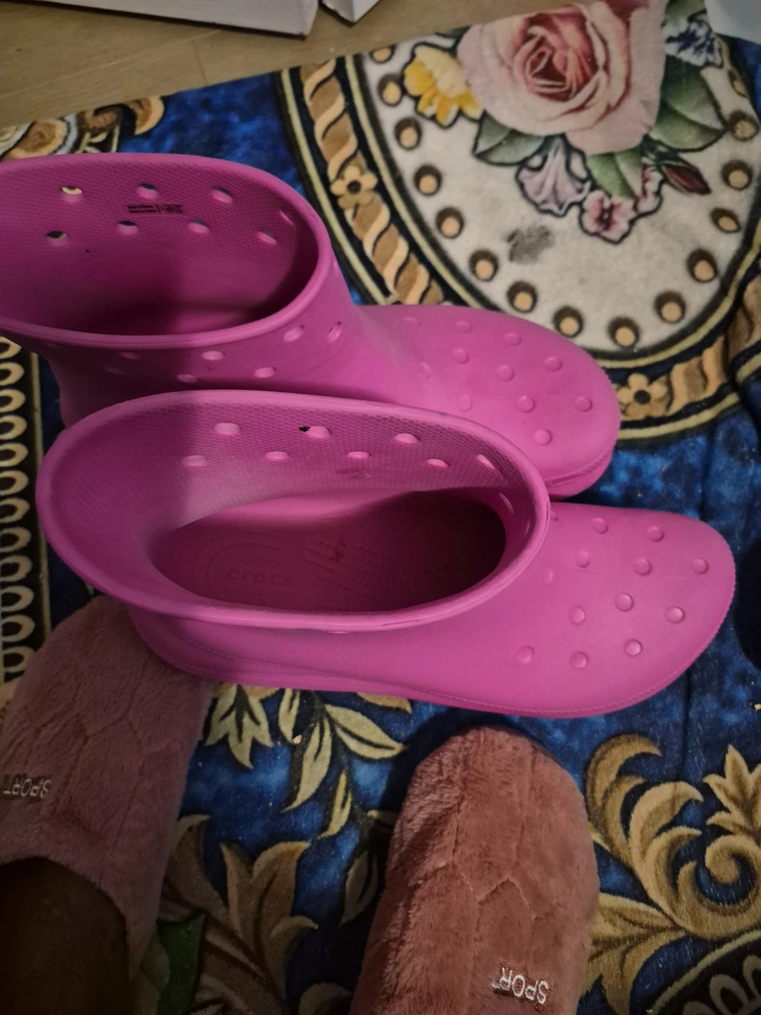 Pink Crocs Rain Boots - photo 3