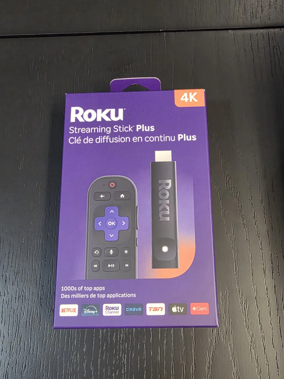 Roku Streaming Stick Plus 4K