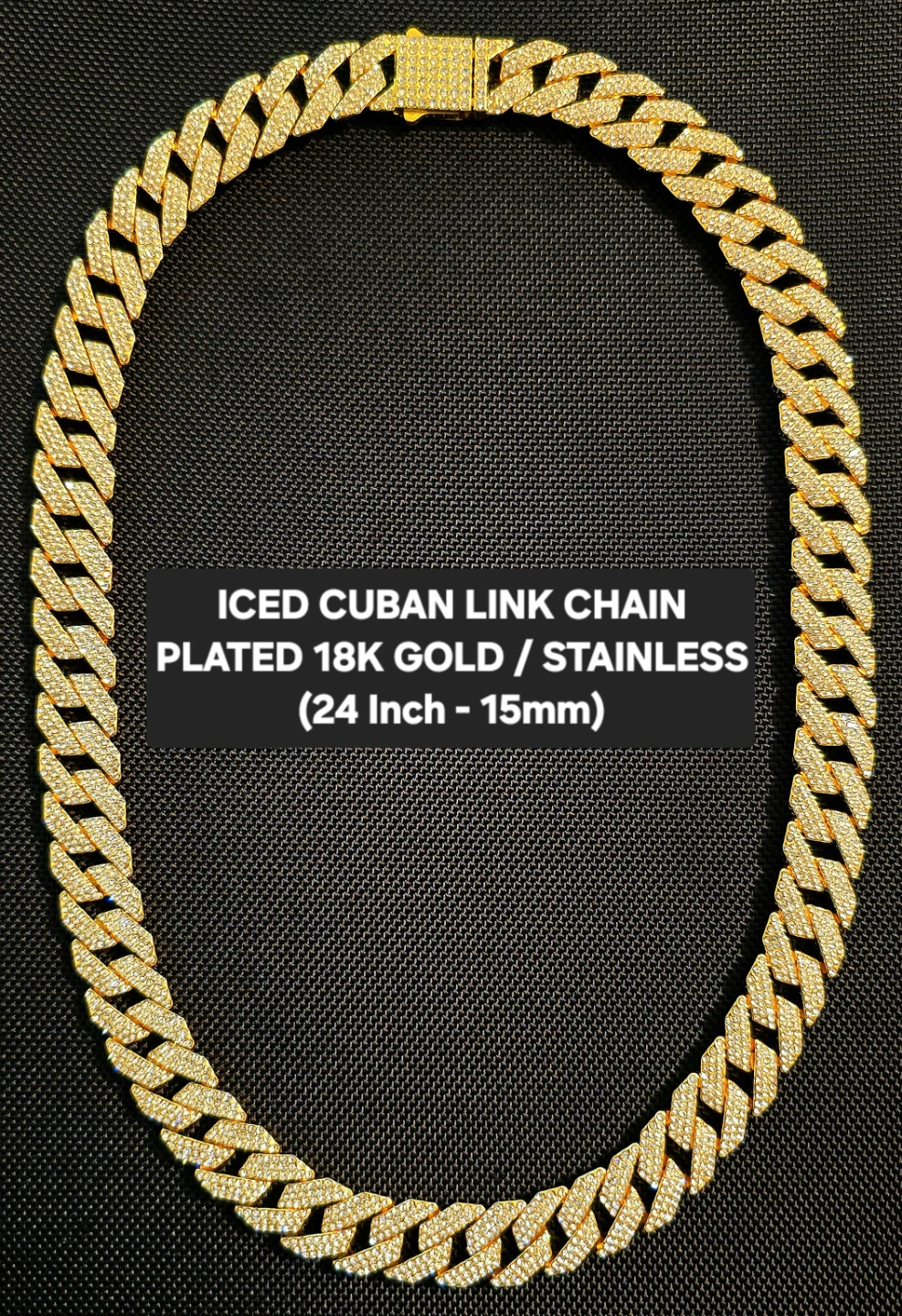 ICED CUBAN LINK CHAIN