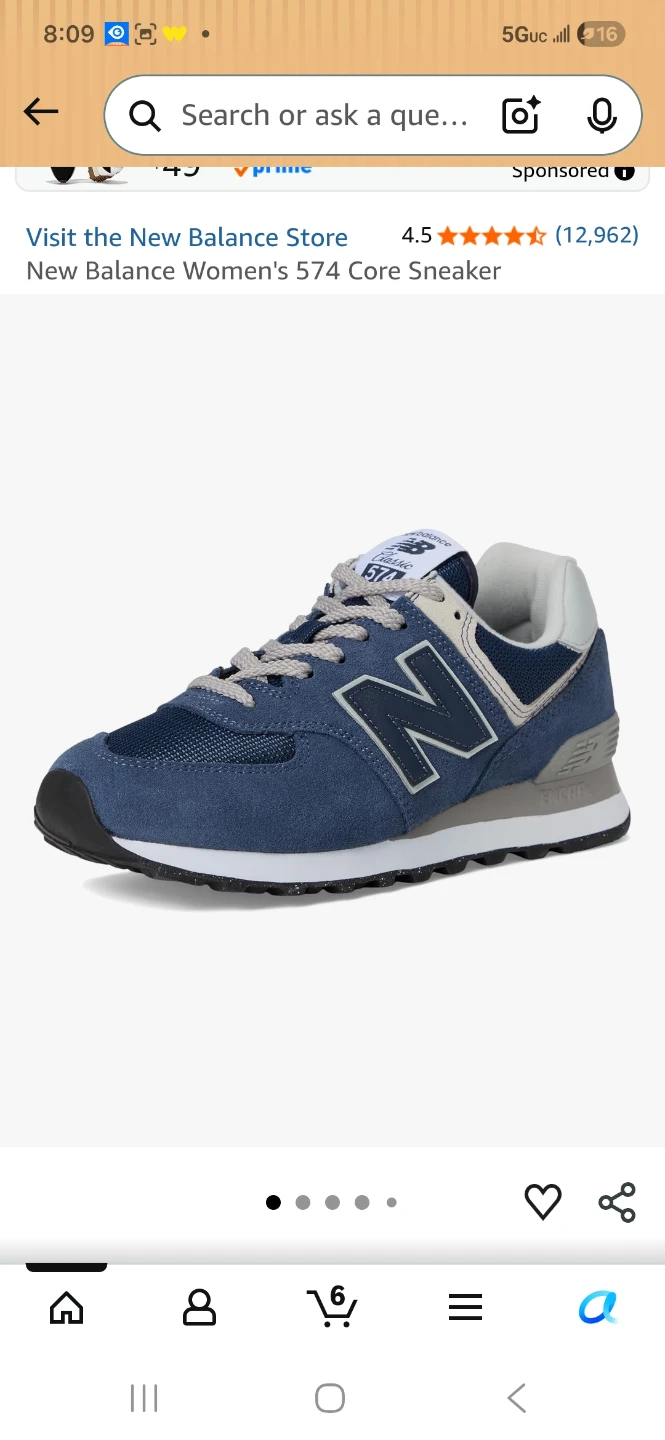 New Balance Women's 574 Core Sneaker