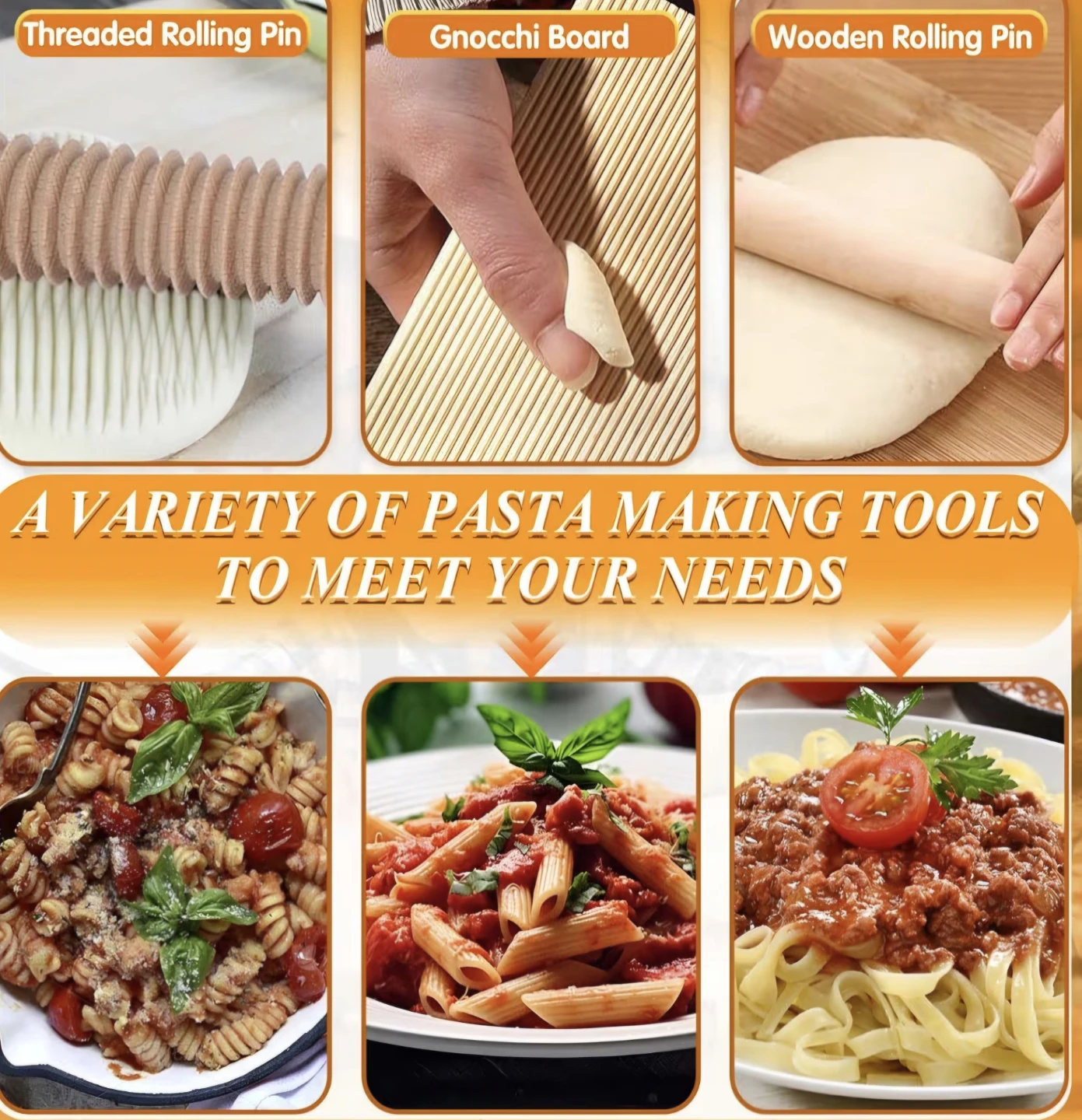 9 Piece Pasta Making Kit - photo 2