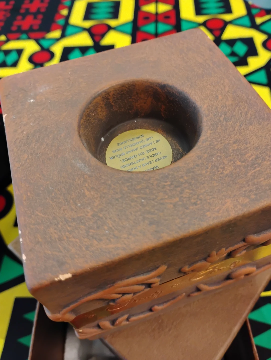 Decorative "Family" Tissue Box Cover - photo 3