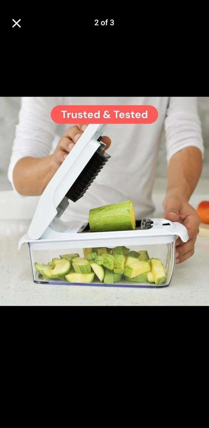 NEW!   Joined 4-in-1 Food Chopper - photo 4