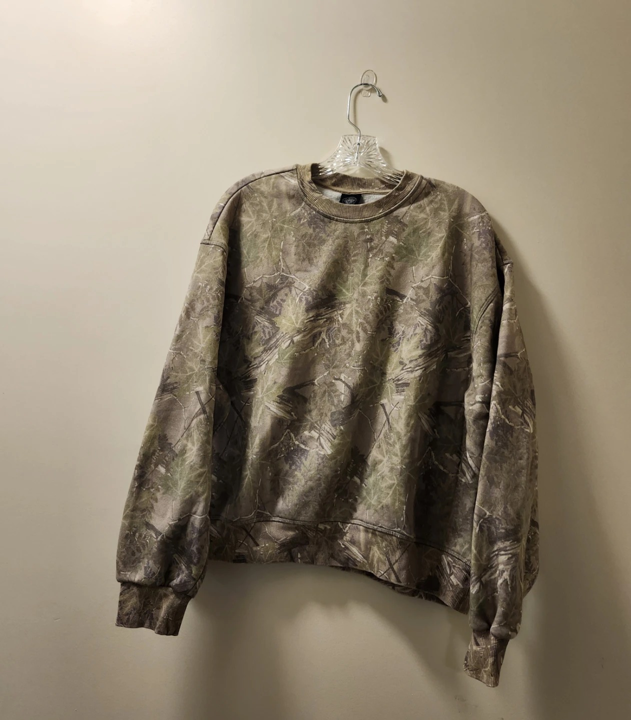 PacSun Camo Crewneck Sweatshirt Size S