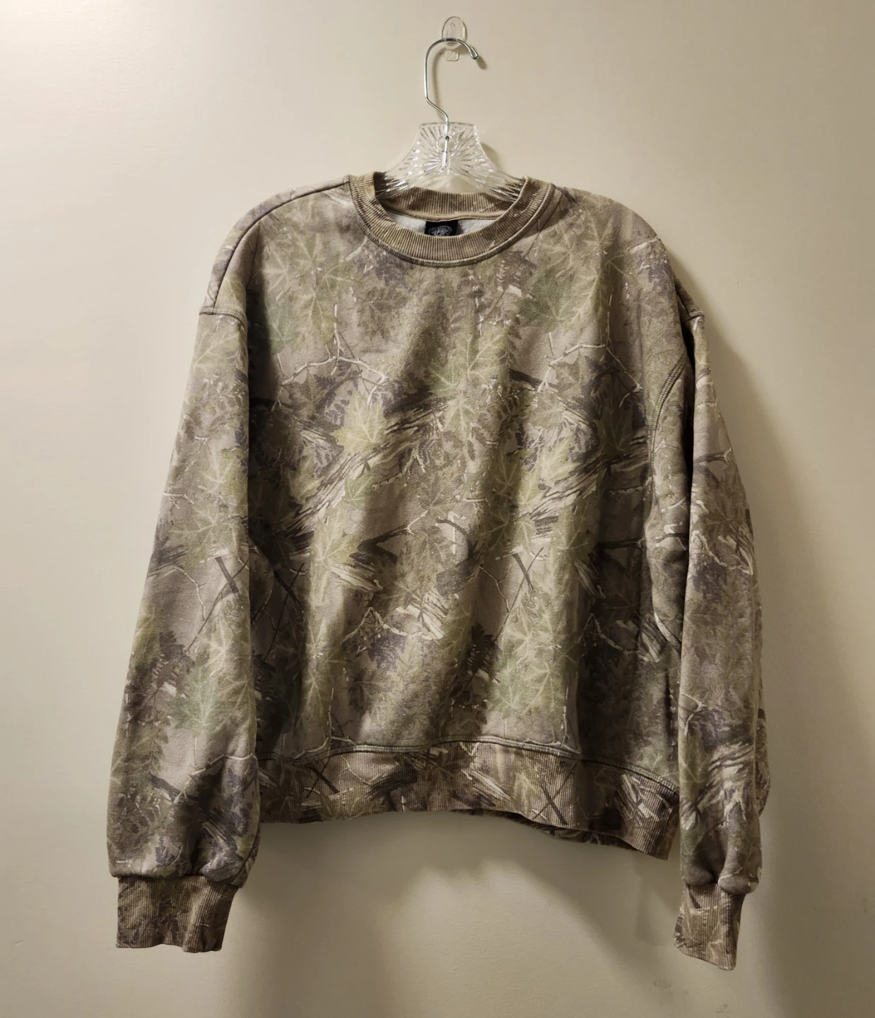 PacSun Camo Crewneck Sweatshirt Size S - photo 3