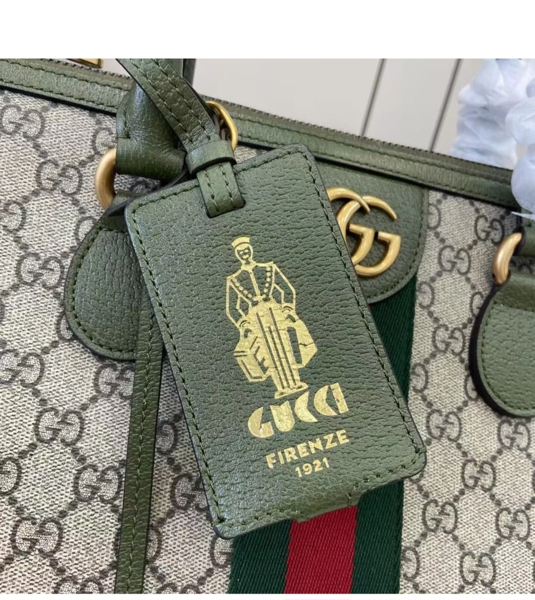 Gucci Ophidia GG Supreme Canvas Tote Bag - photo 2