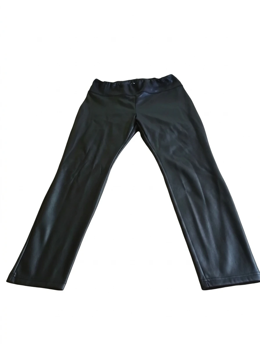 Black Faux Leather Leggings