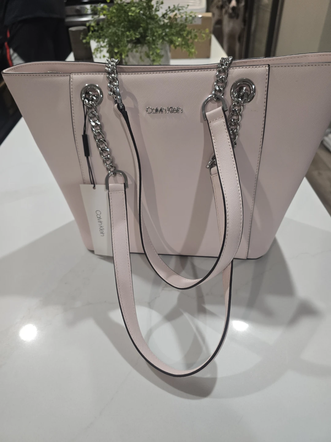 Calvin Klein Pink Tote Bag