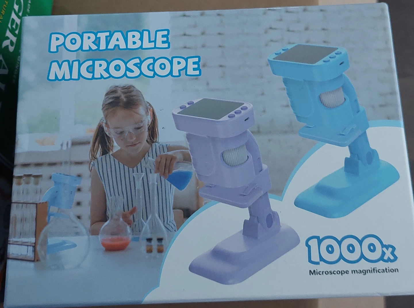 Portable Digital Microscope with 32GB SD Card