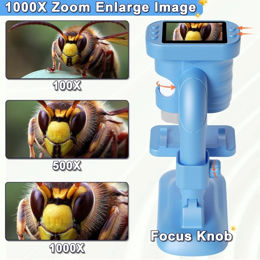 Portable Digital Microscope with 32GB SD Card - photo 4