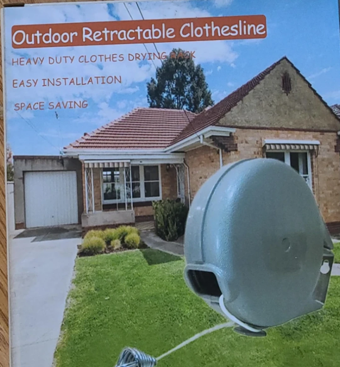 Outdoor Retractable Clothesline