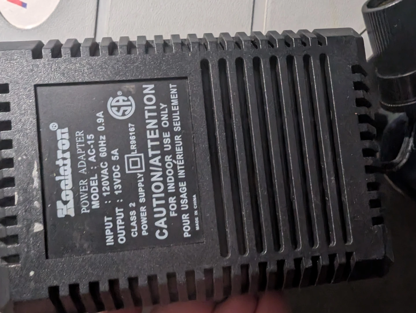 Koolatron AC-15 Power Adapter - photo 2