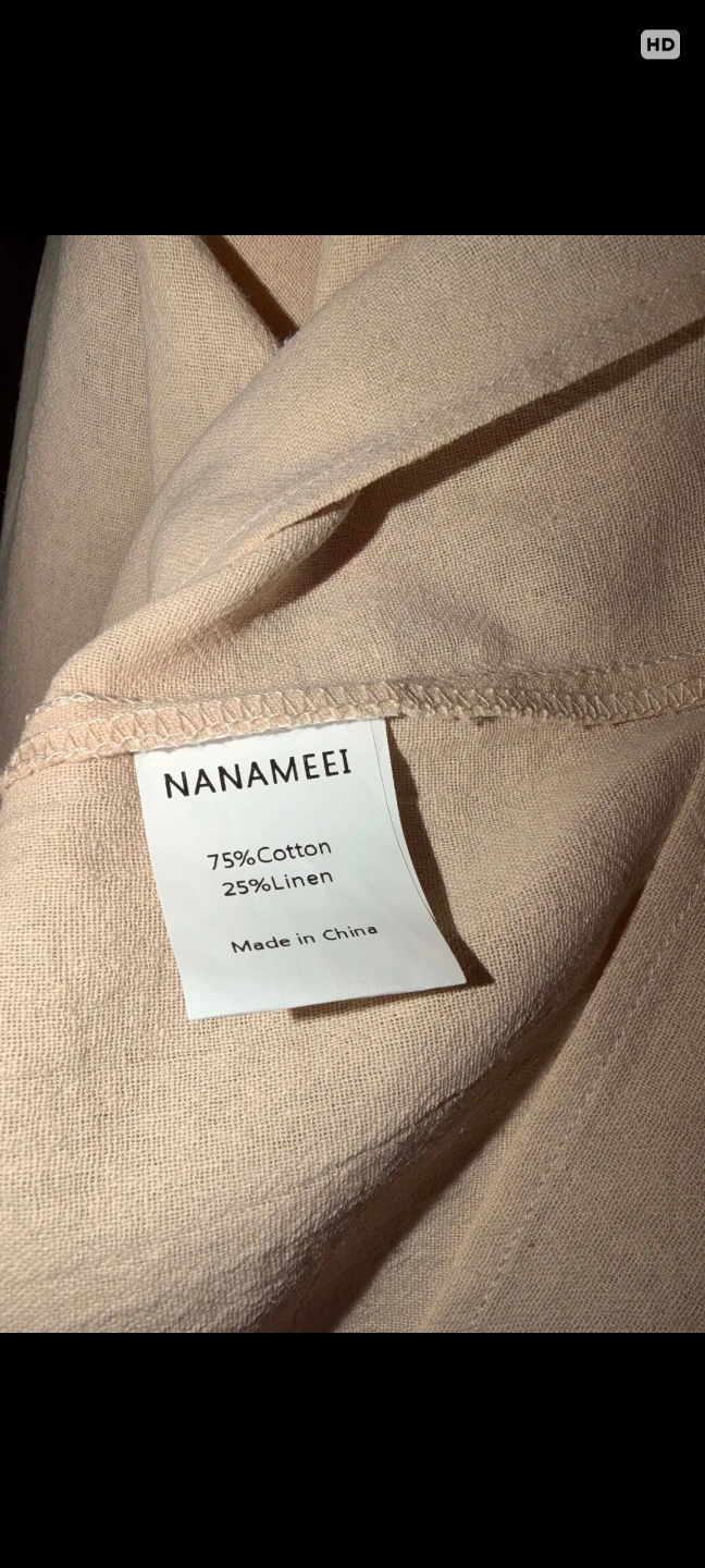 NANAMEI Cream Lace-Up Hoodie Pullover – New with Tag (XL) - photo 5