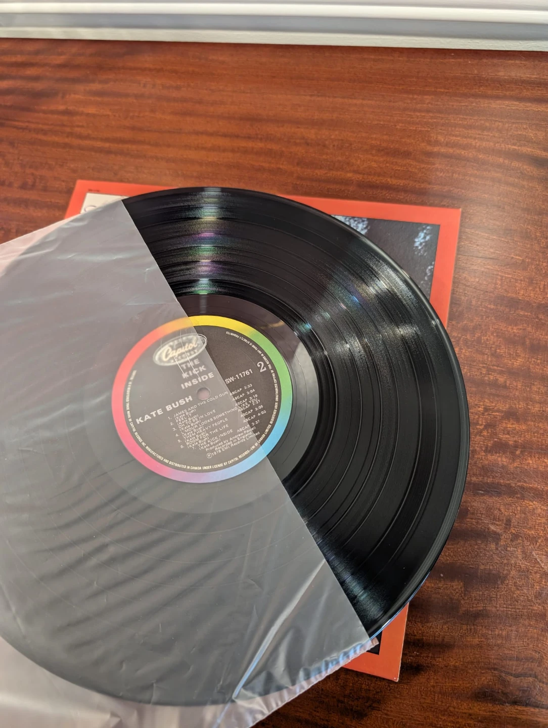 Kate Bush The Kick Inside Vinyl Record - photo 3