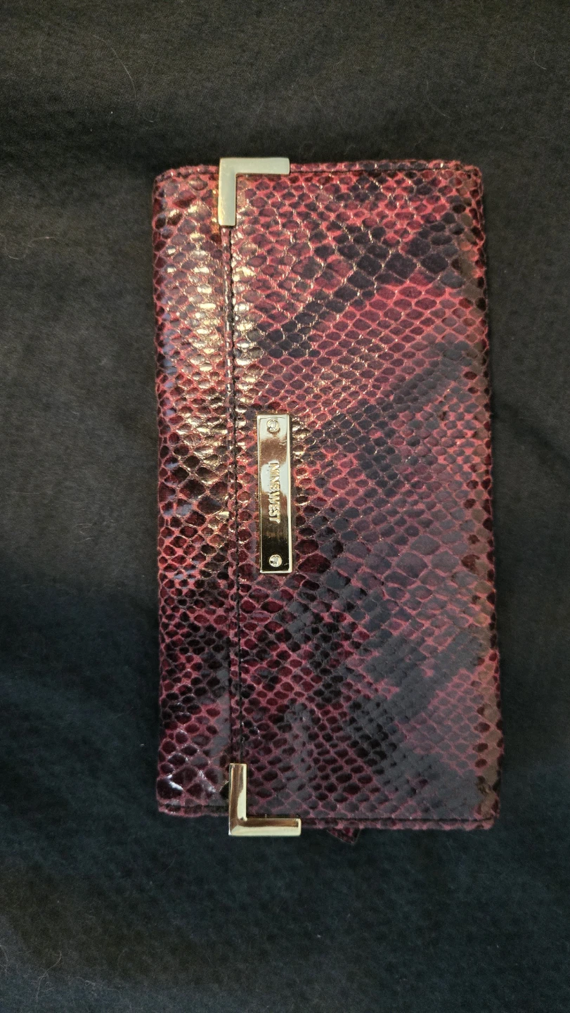 Nine West Snake Print Wallet
