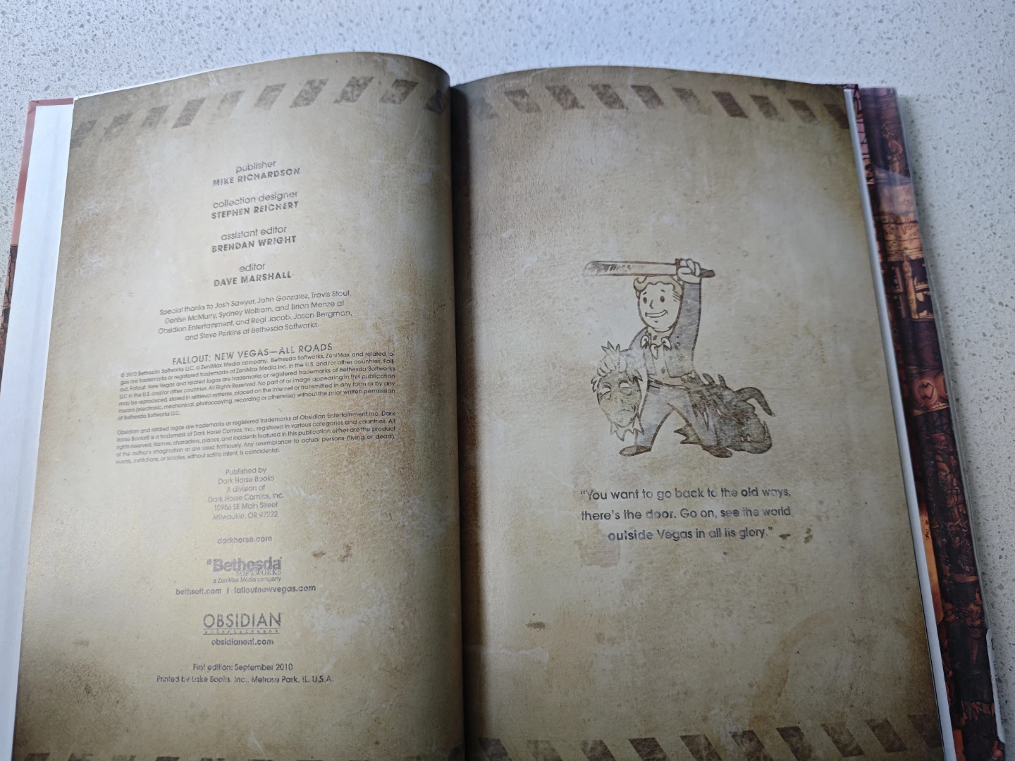 Fallout: New Vegas All Roads Comic Book - photo 4