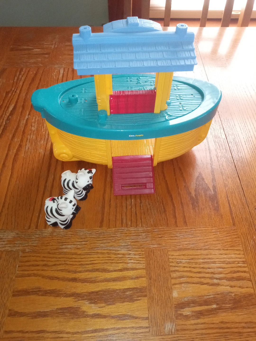 Little People Noah's Ark Playset with Zebras