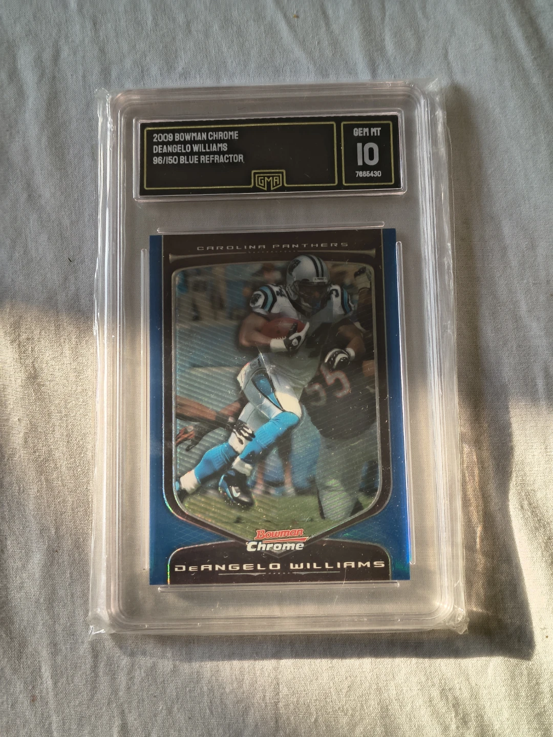 2009 BOWMAN CHROME GREEN REFRACTORS #46 DEANGELO WILLIAMS  81/99