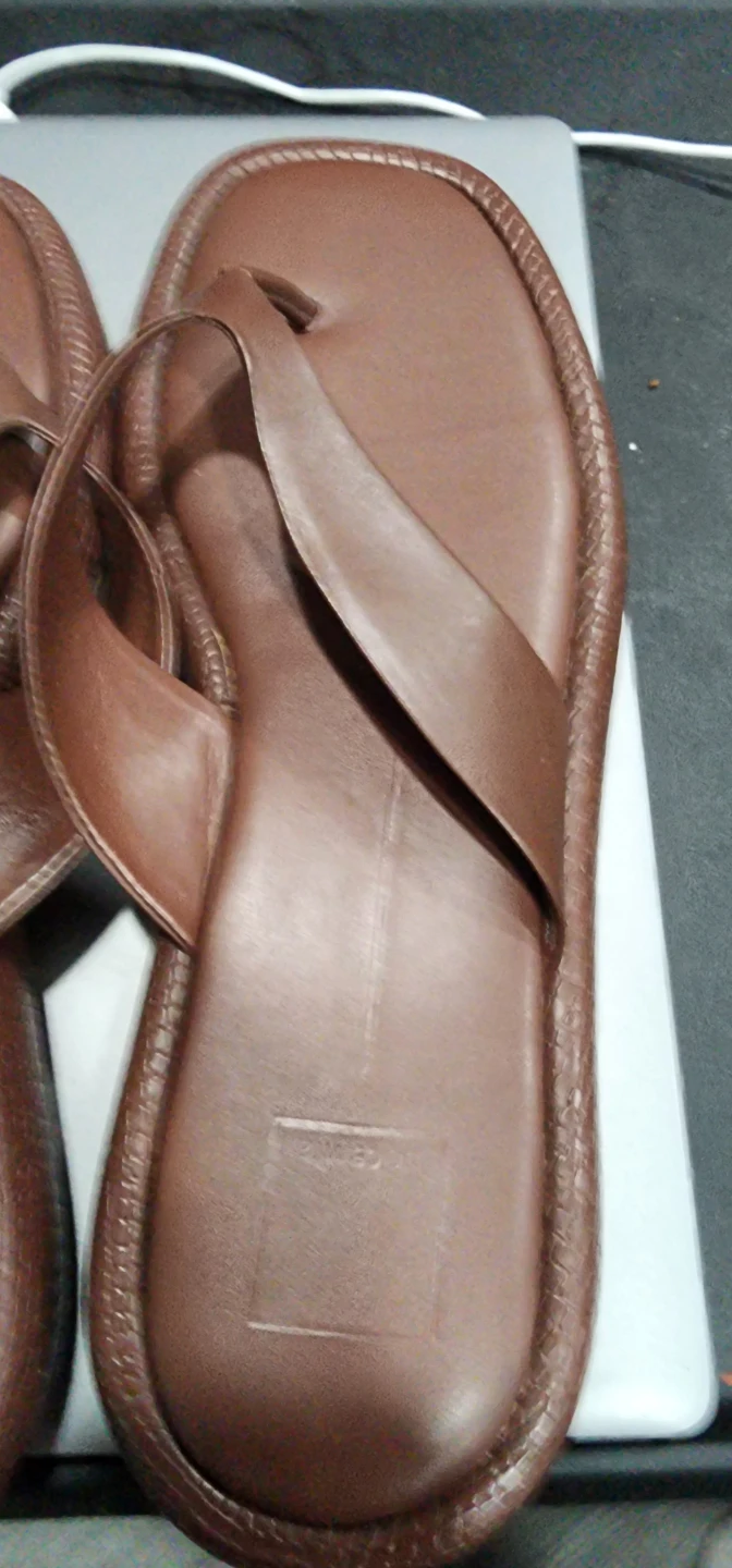 Dolce Vita Slide Sandals - Tan Leather size 11 - photo 4