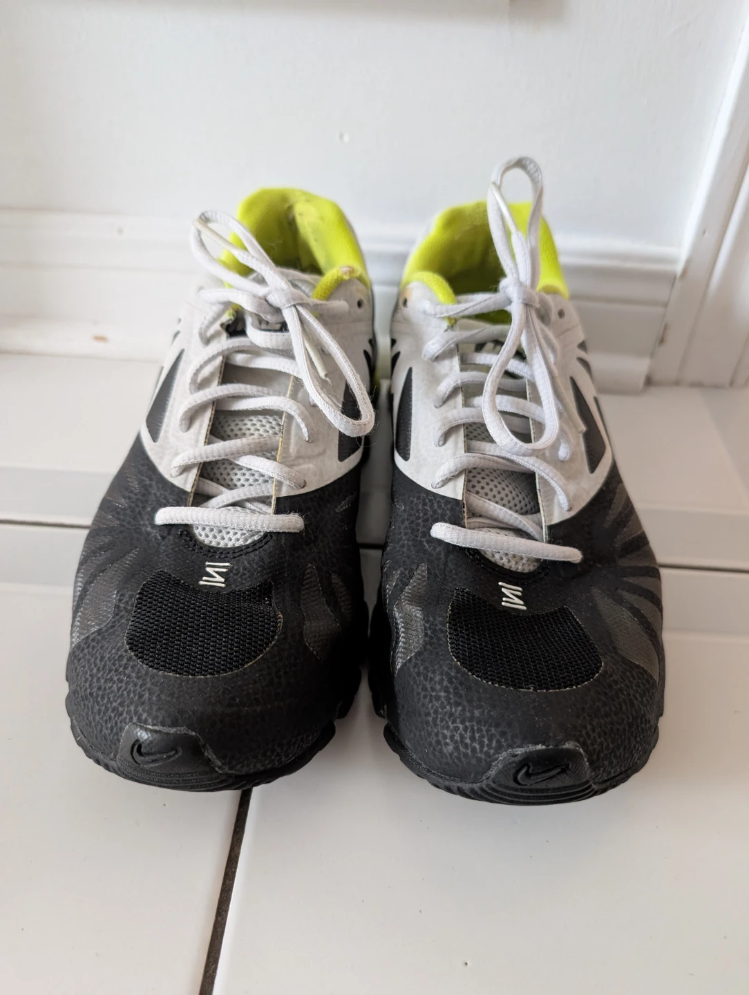 Nike Shox Turbo 14 Wolf Grey Green Men's Running Shoes Size 7.5 - photo 2