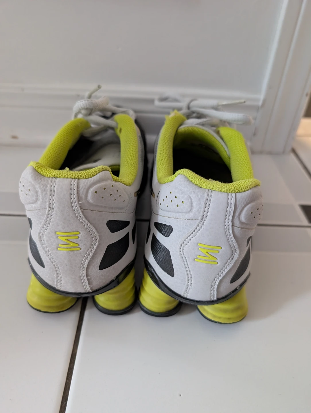 Nike Shox Turbo 14 Wolf Grey Green Men's Running Shoes Size 7.5 - photo 4