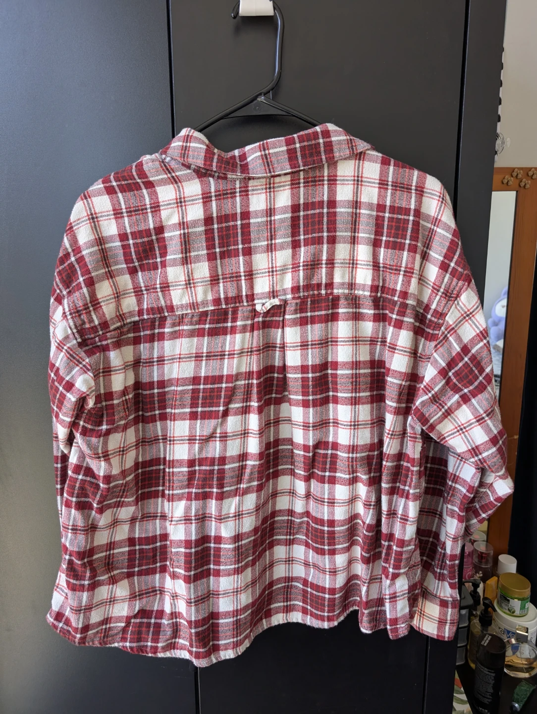 Levi's Plaid Flannel Shirt - Red & White - photo 2