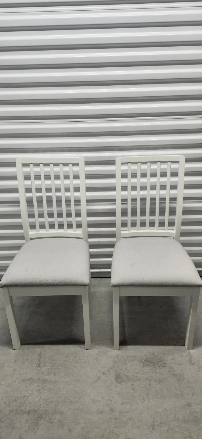 Ikea dinning chairs of 2 for $60