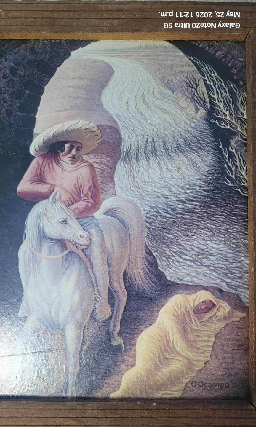 Framed Art Print "Ocampo 98" - photo 2