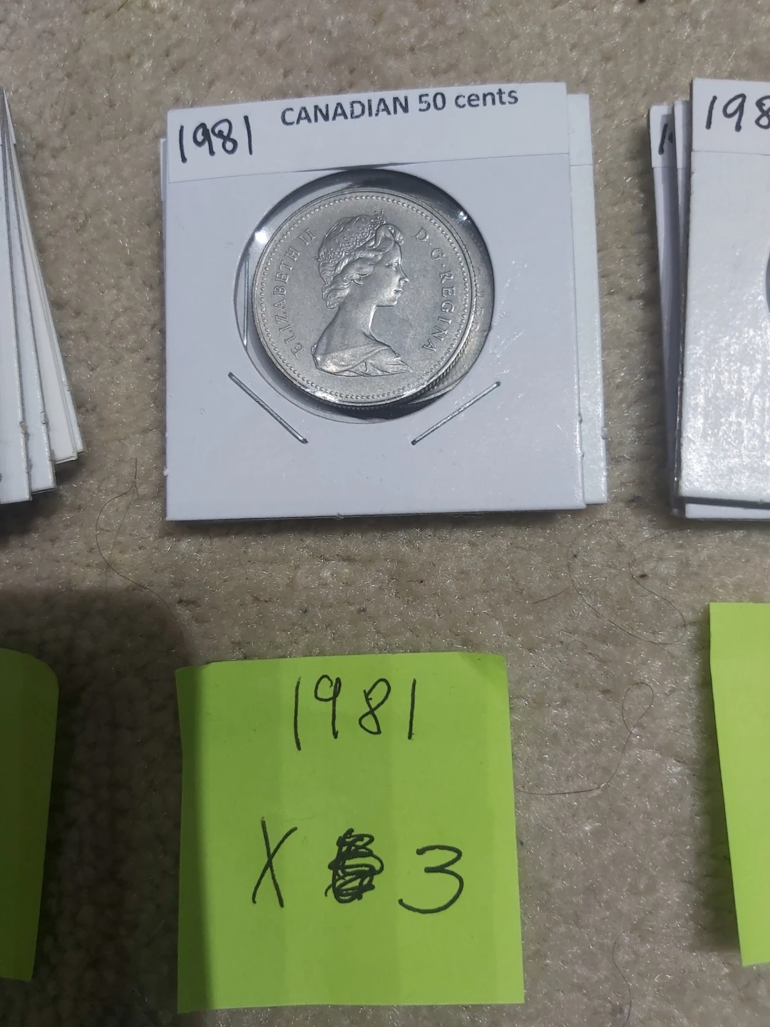 Canadian 50 Cent Coins (1978-1982) - photo 4