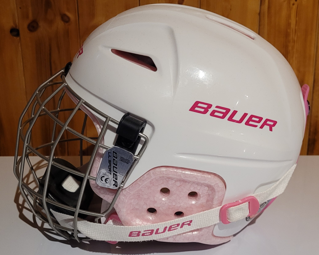 Bauer Sport Youth Hockey Helmet with Cage size 6