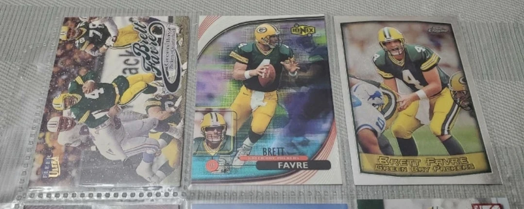 8 Card NFL HOF Brett Favre - photo 3