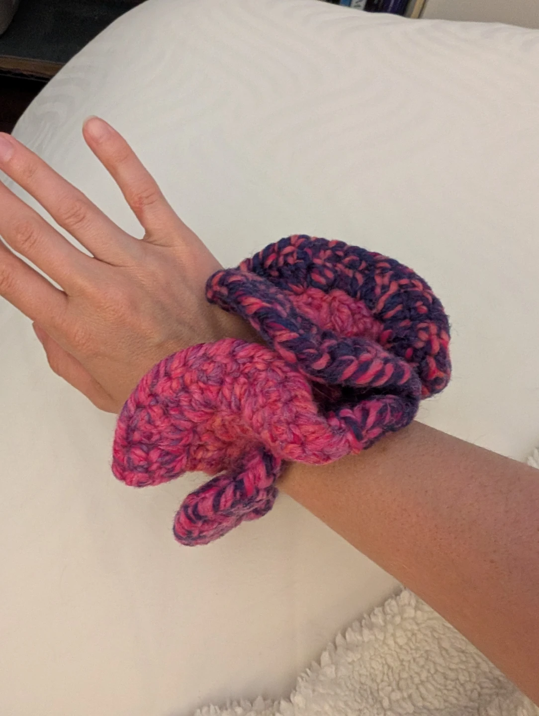 Handmade Crochet Scrunchie - photo 2
