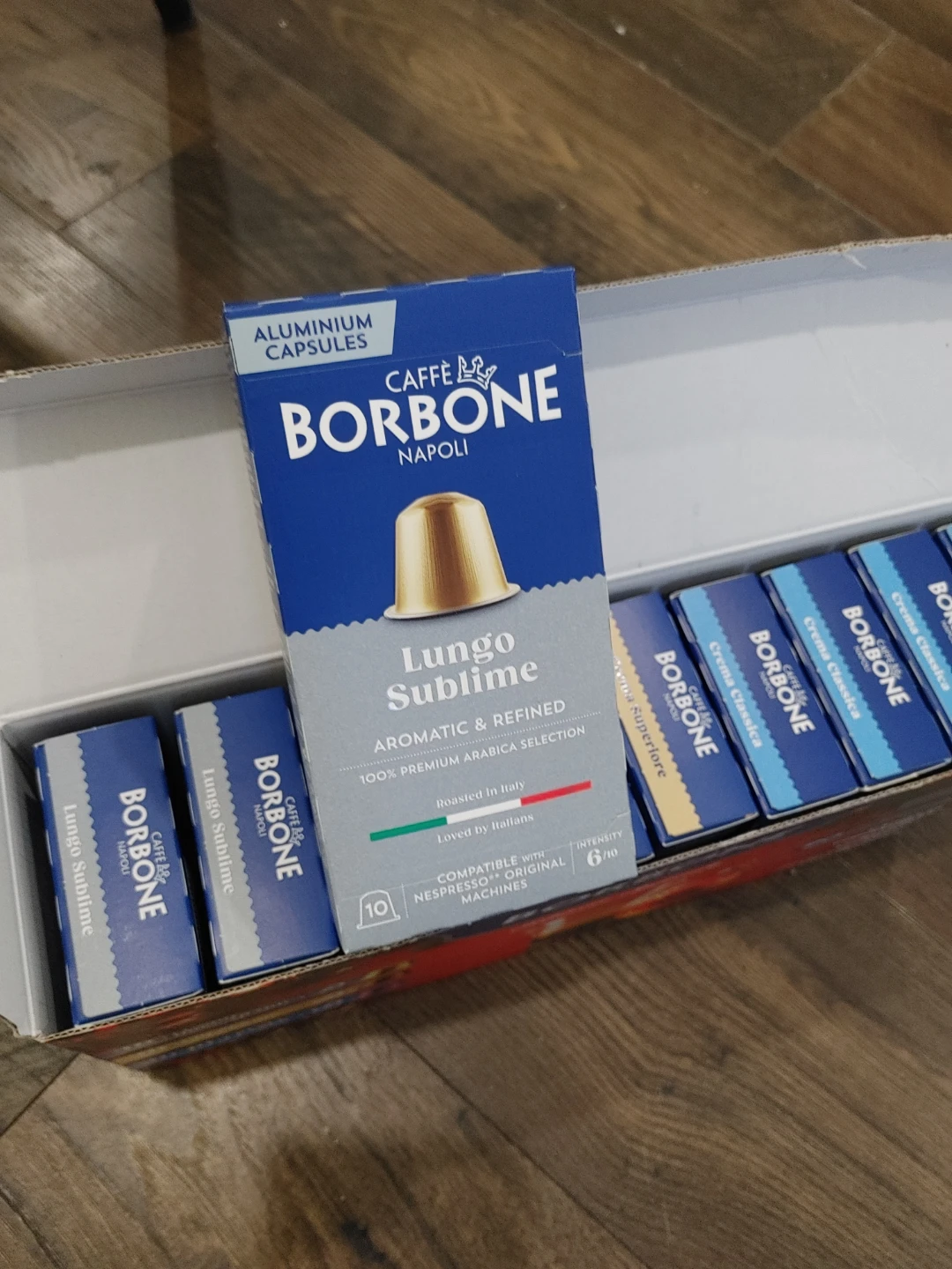 🧡CAFE BORBONE NESPRESSO 100 PODS NEW SEALED BOX - photo 3