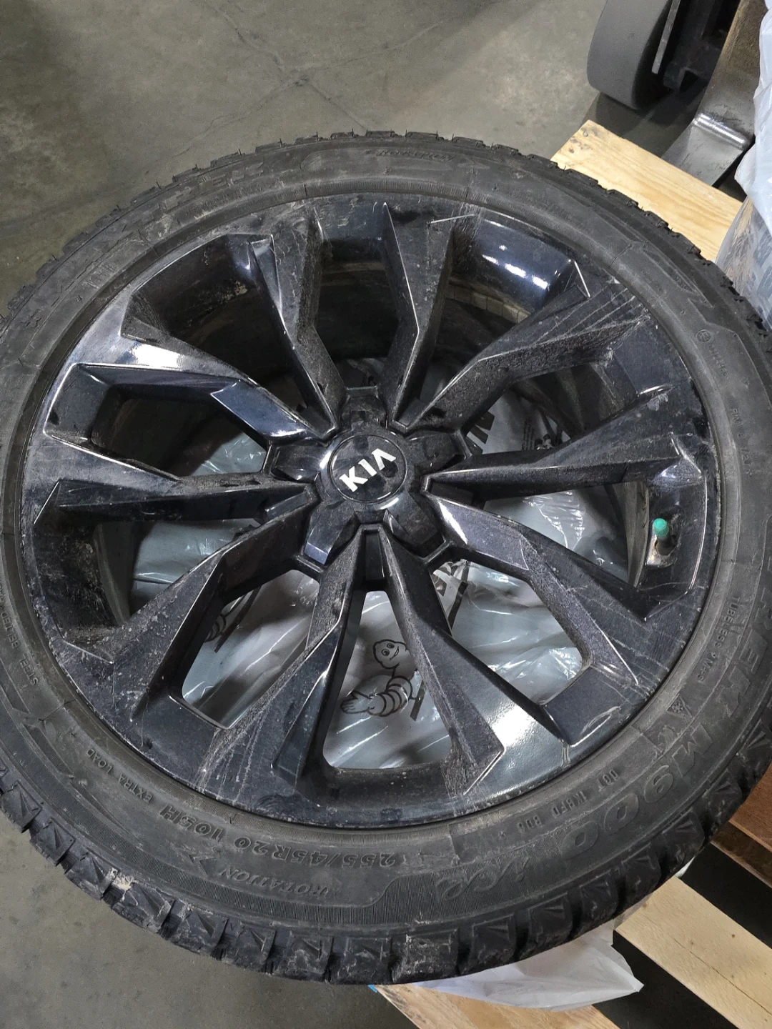 Kia Winter Tire and Wheel Set