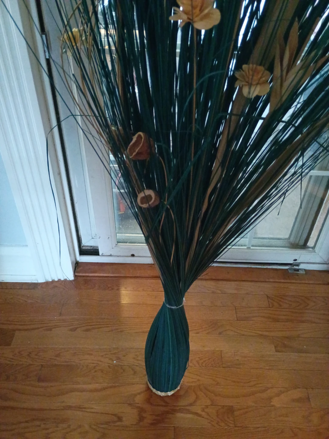 Large Decorative Grass and Flower Arrangement - photo 4