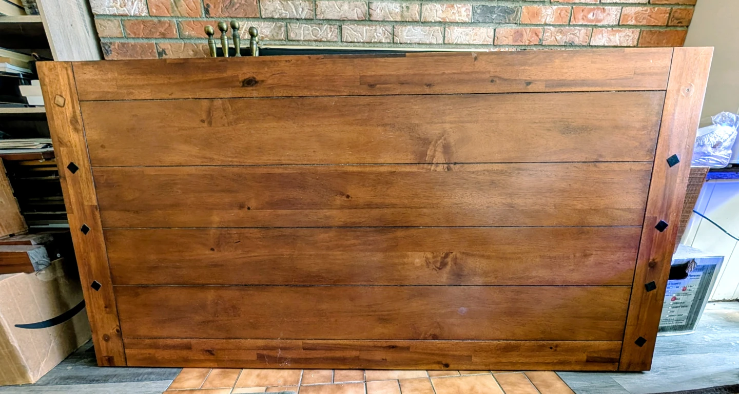 Solid wood dining table
