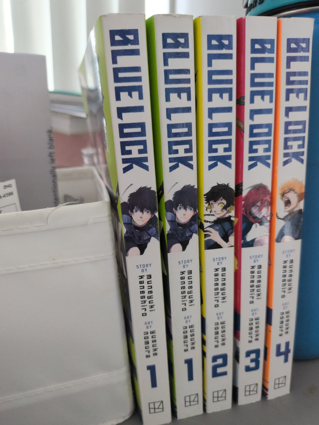 Blue Lock Manga Volumes 1-4