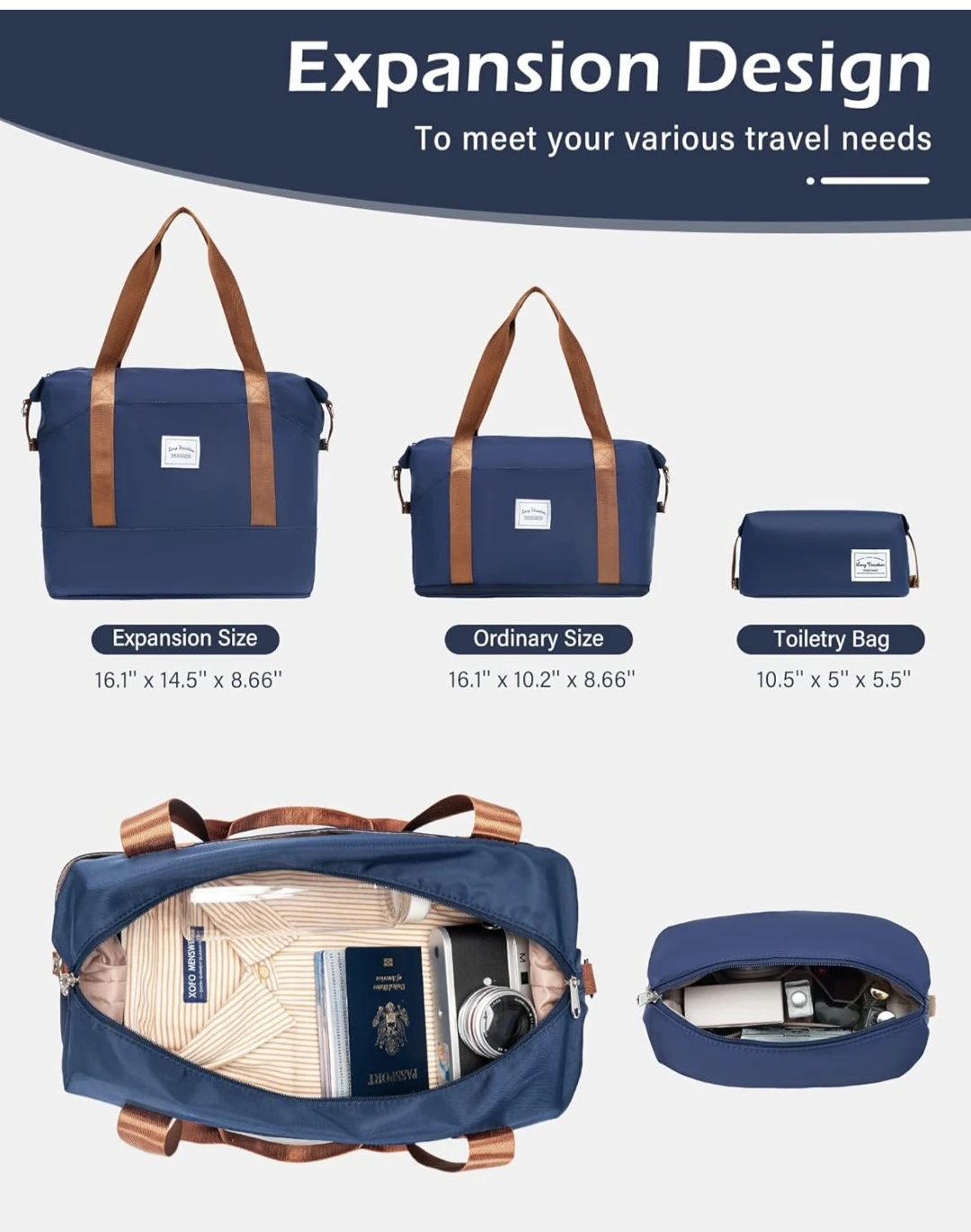 New 6 piece Luggage Set - photo 3