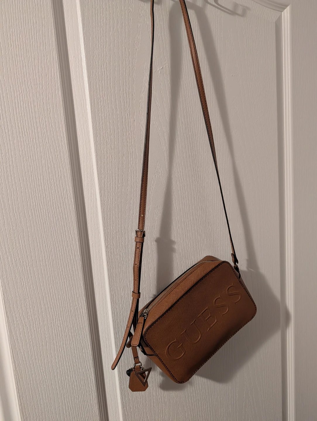 Brown GUESS Camera Bag
