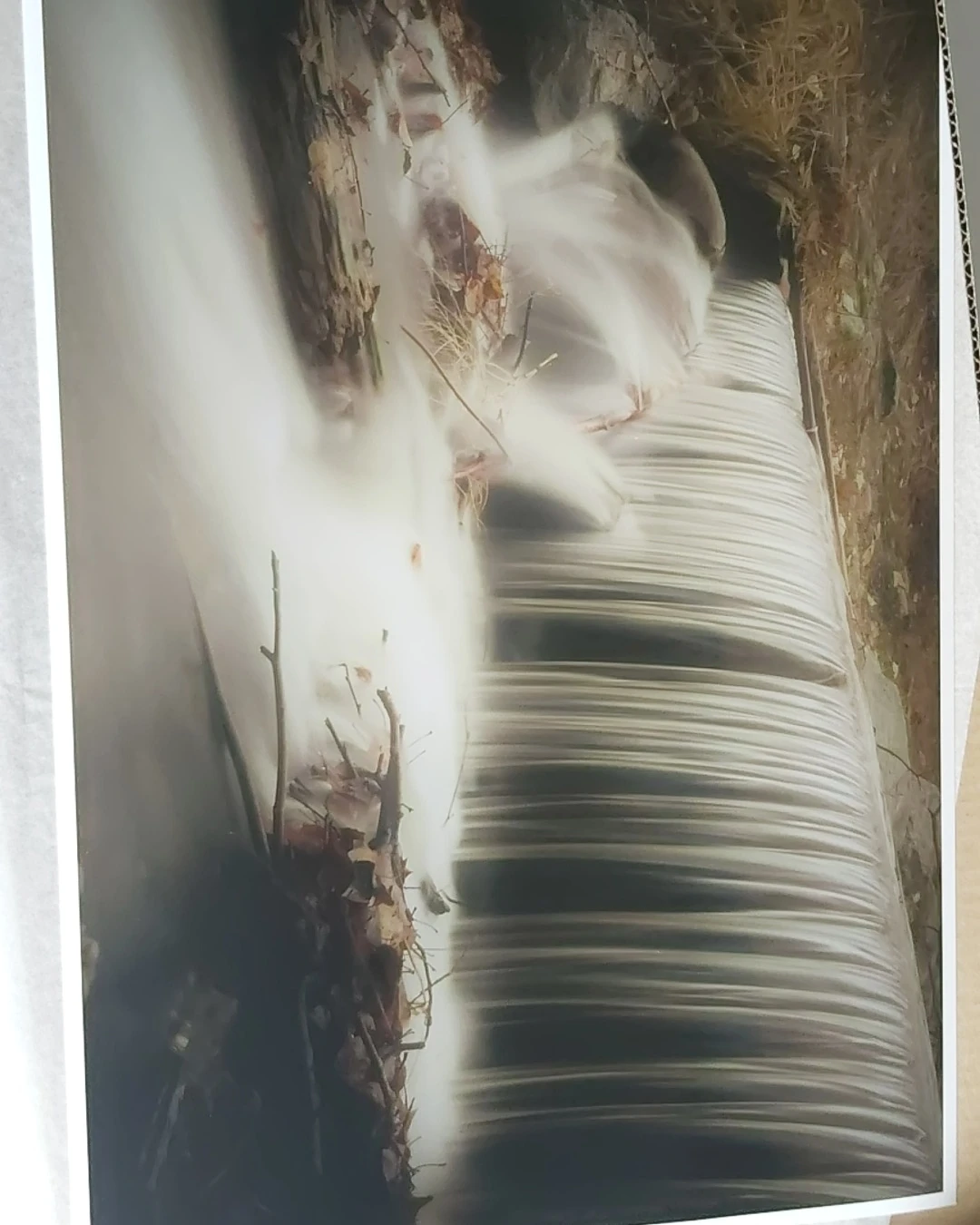 Long Exposure Waterfall Photograph