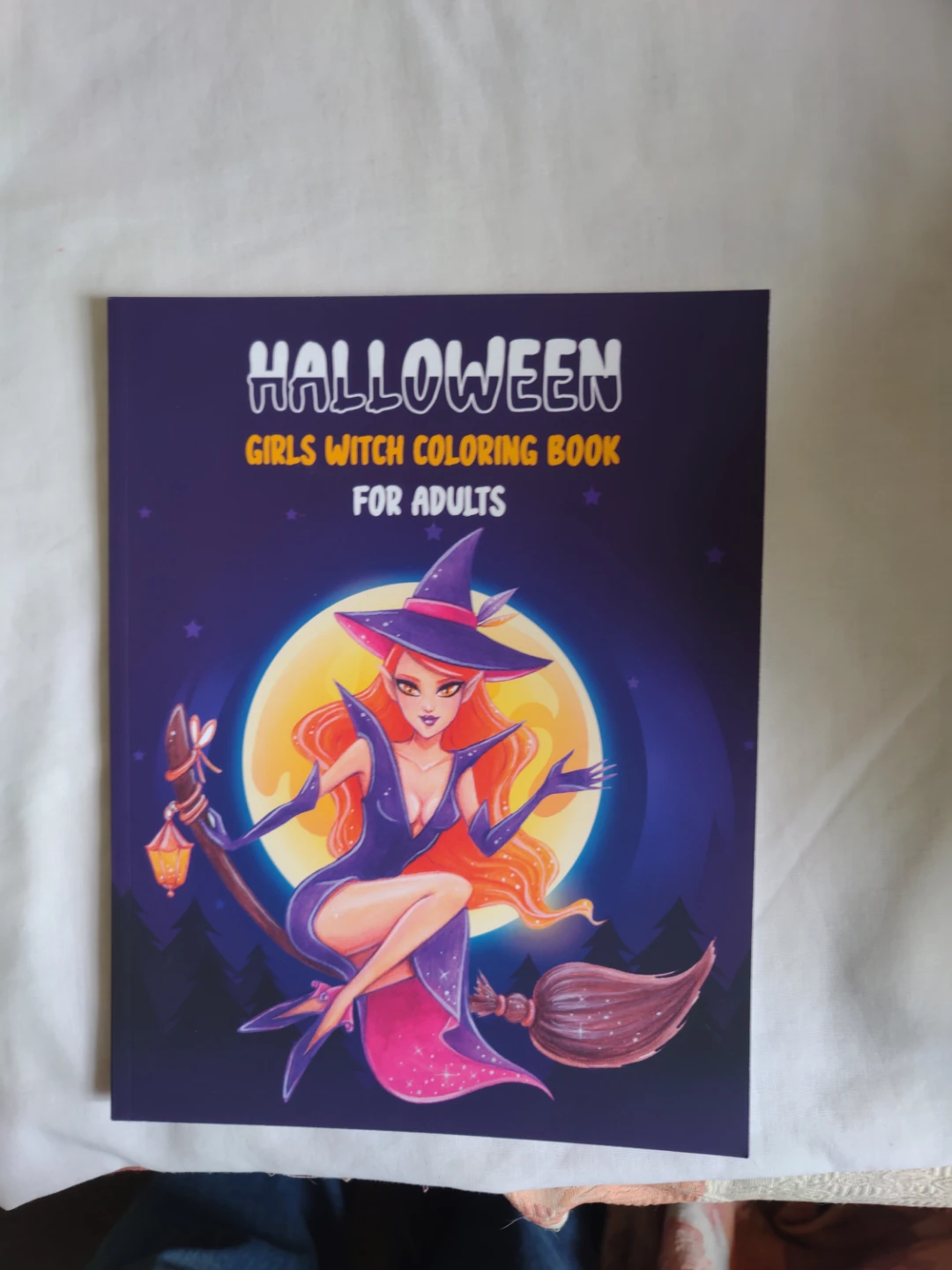 Girl witches coloring book