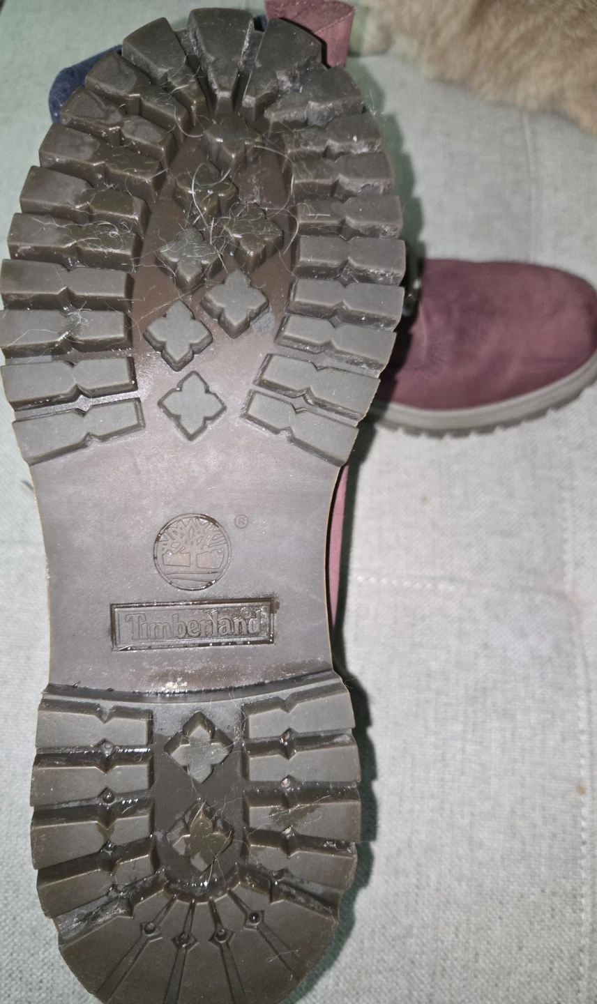 Timberland Burgundy Suede Boots Mens Size 10 - photo 4