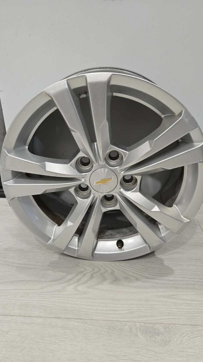 4× Rims Chevrolet Silver Alloy Wheel 17x7 with TPMS