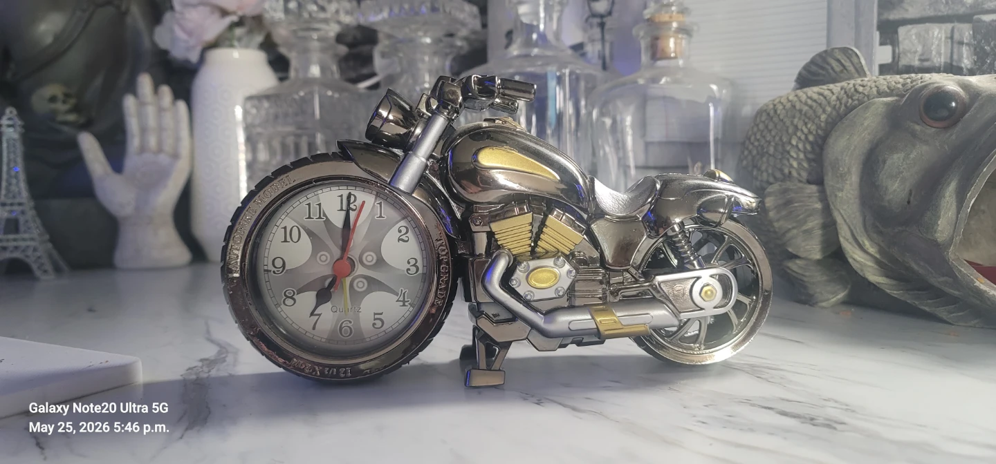 Motorcycle Clock