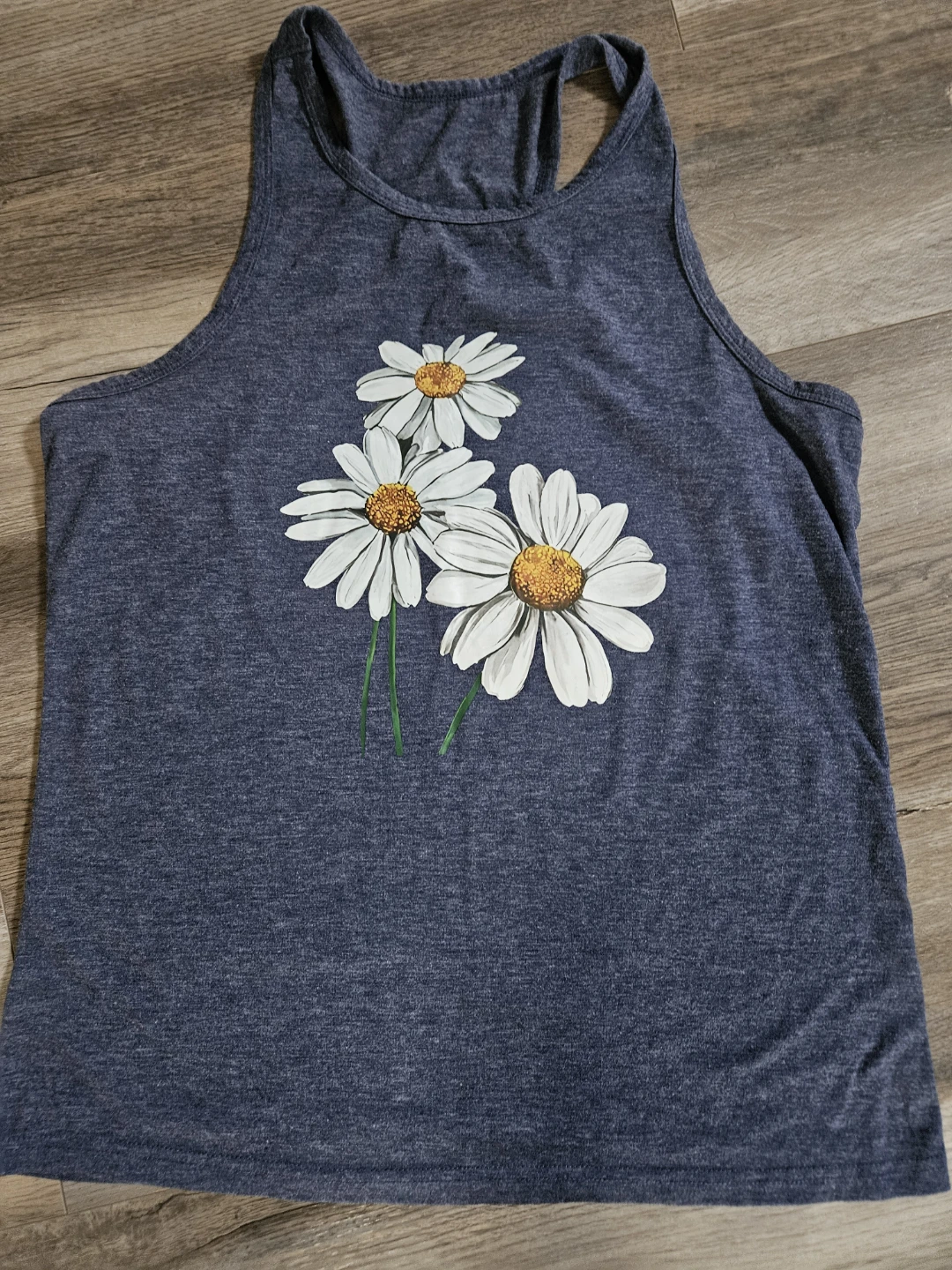 Women's Tank Top Daisy Print