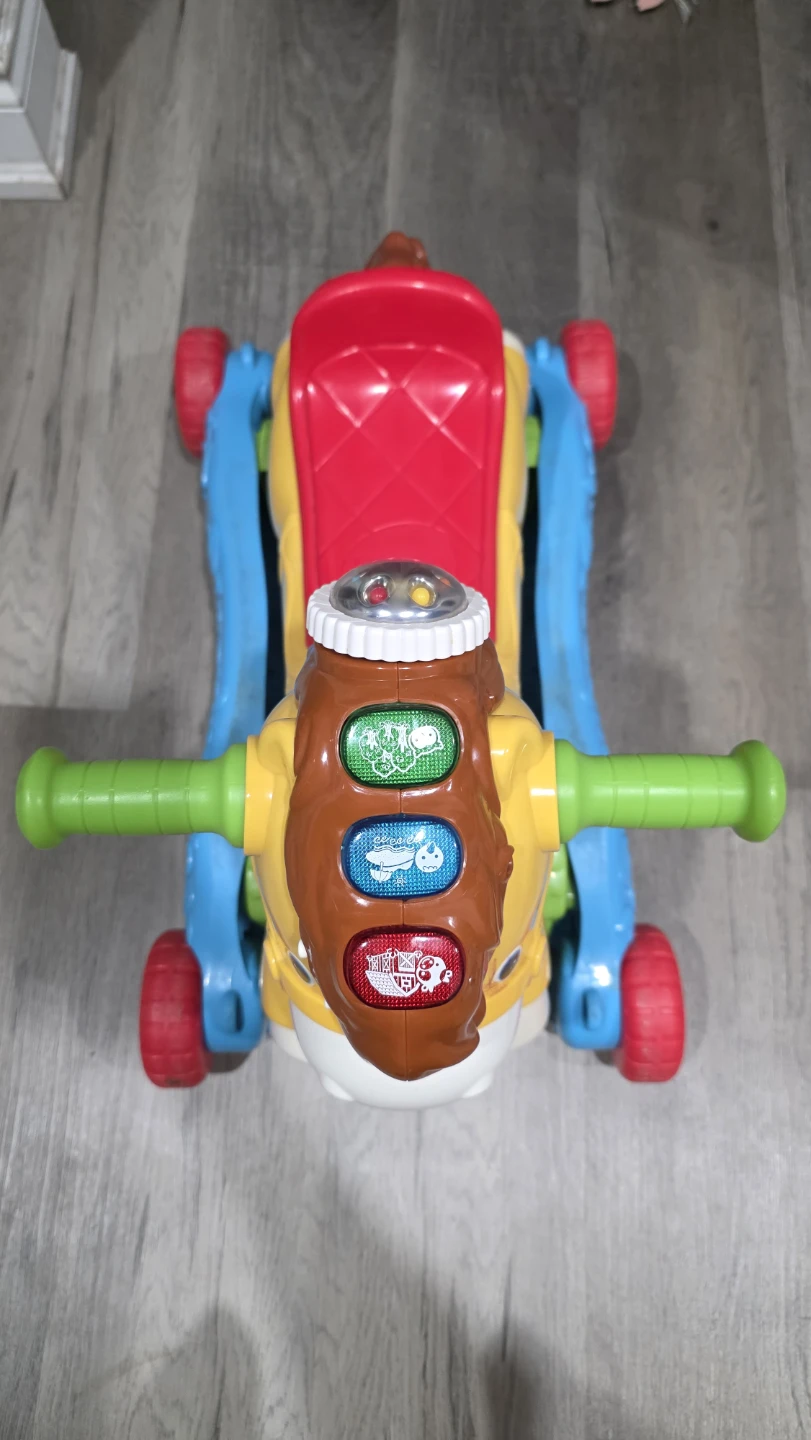 VTech Sit-to-Stand Learning Walker - Yellow Horse - photo 4