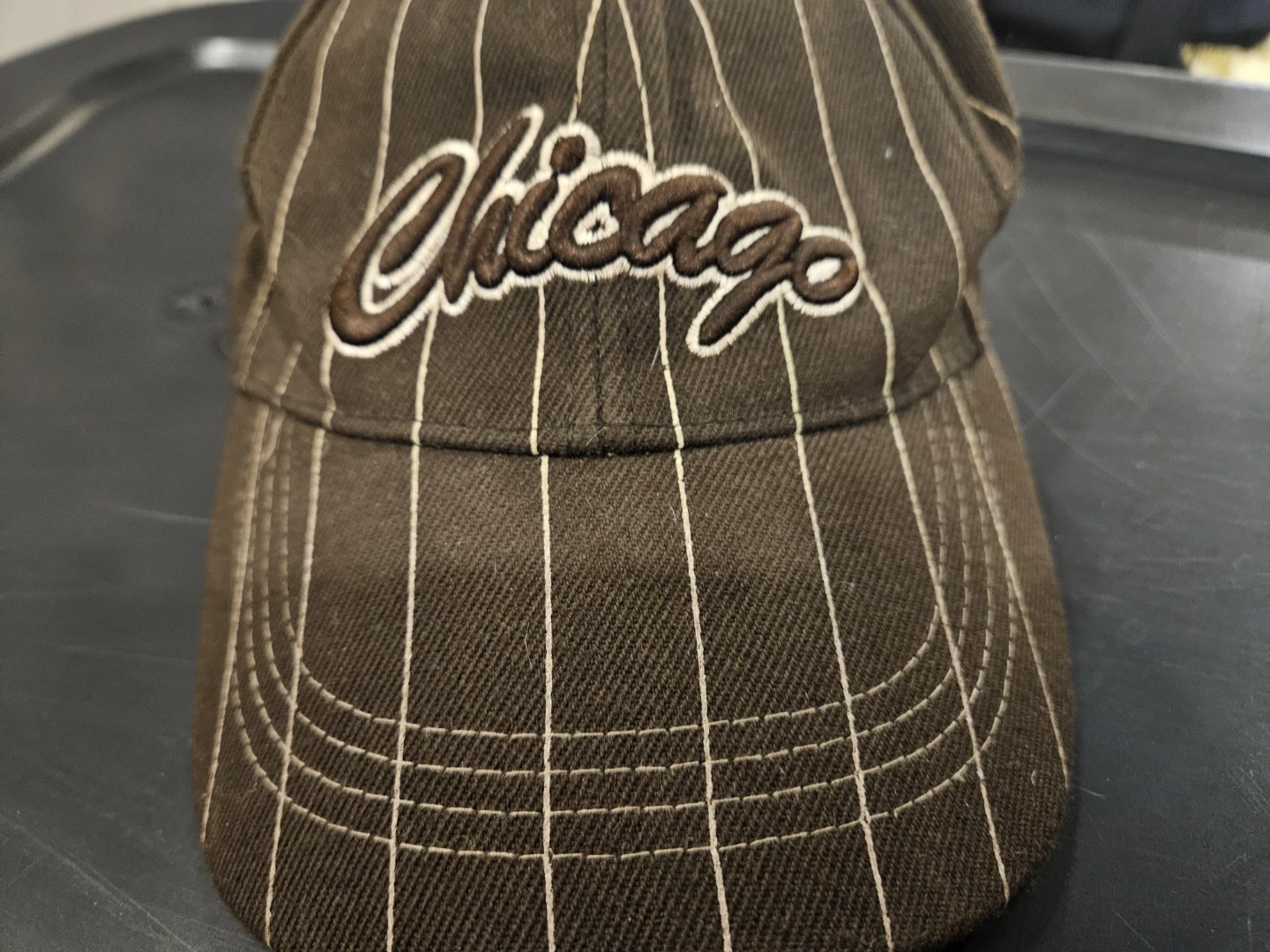 Chicago Windy City Pinstripe Baseball Cap - photo 2